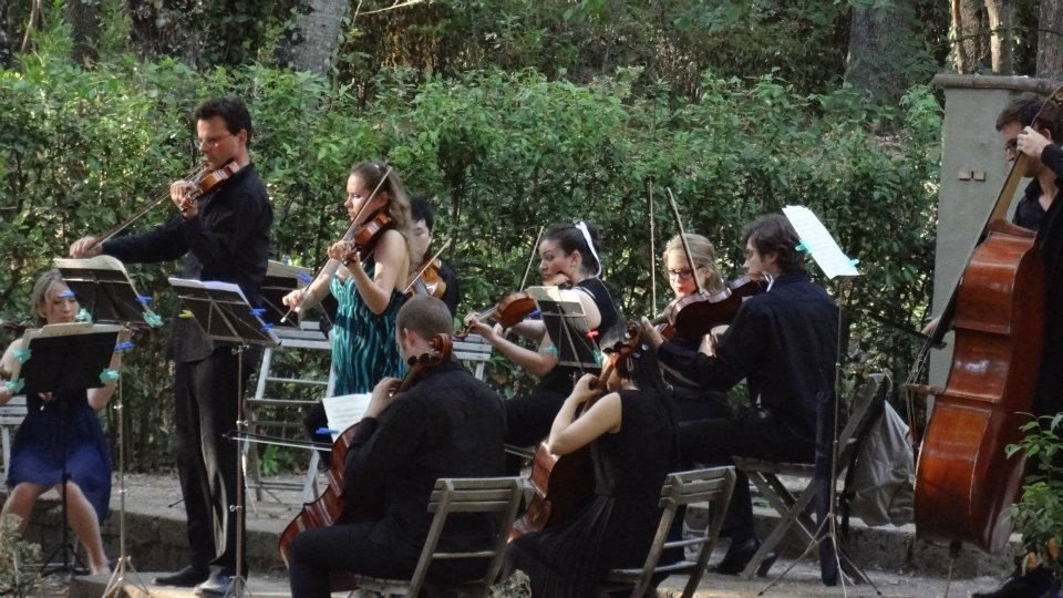 Concierto para dos violines de J. S. Bach con el profesor Rudolf Koelman, Italia, 2012