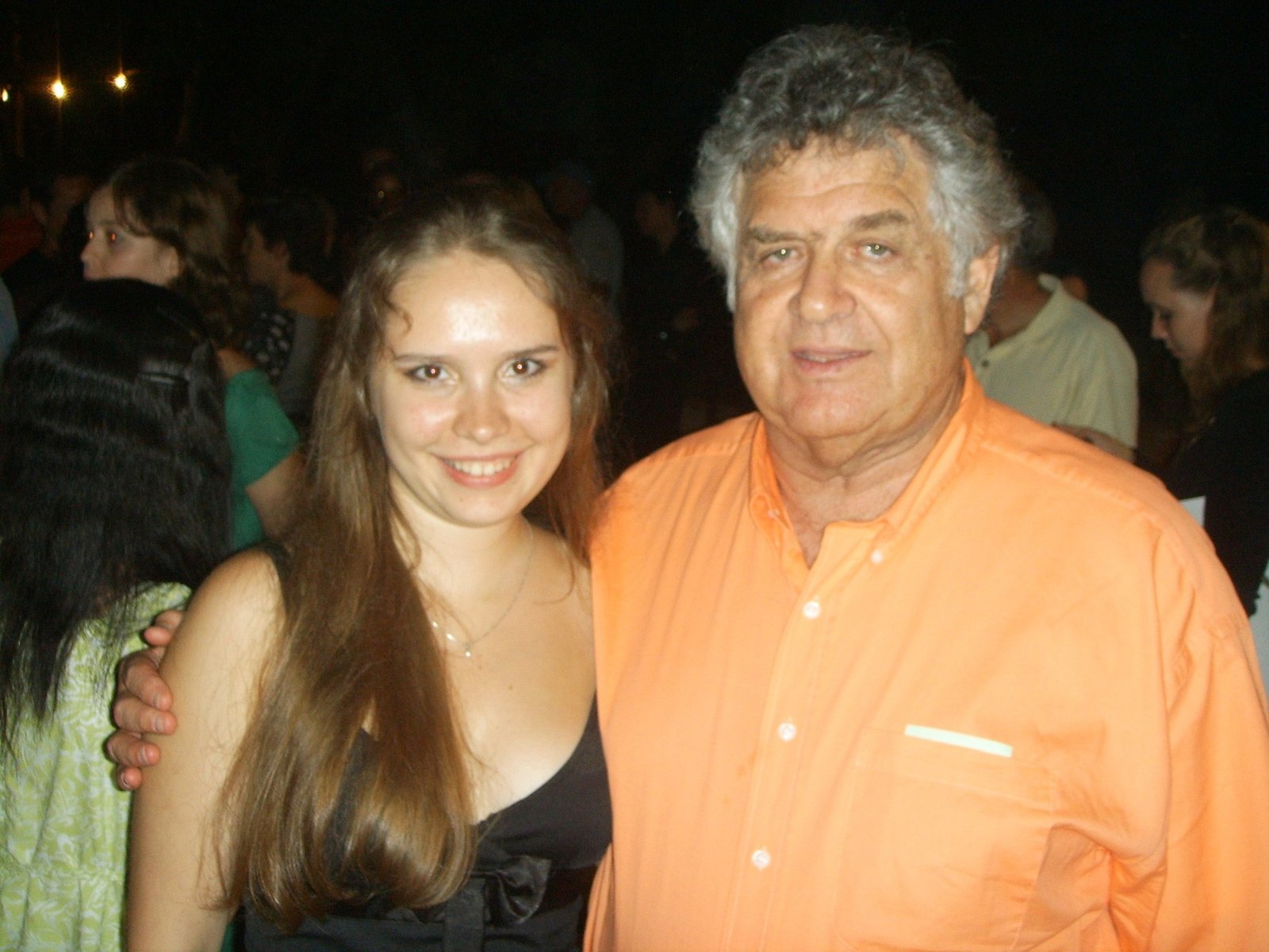Con el profesor Schmuel Aschkenazi en 2009 (Israel)