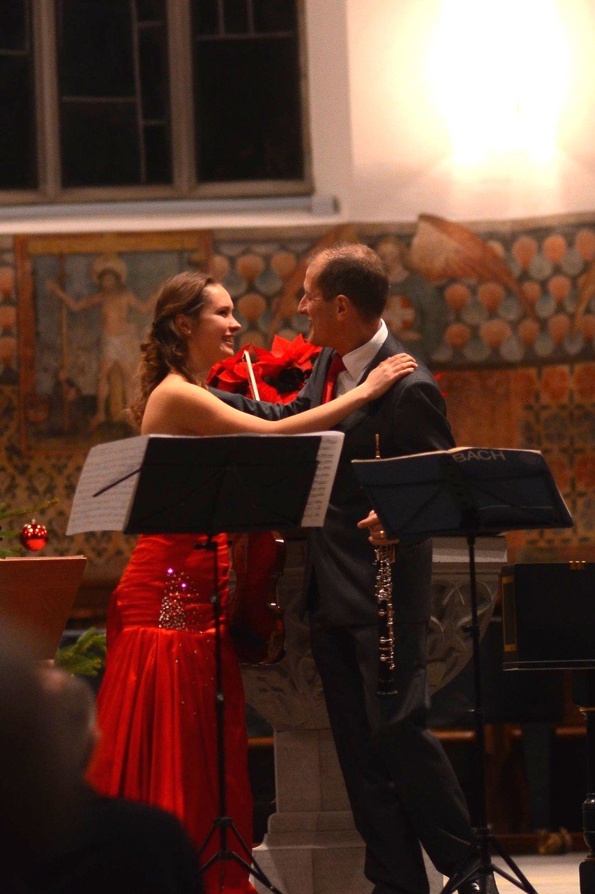 Concierto de Año Nuevo en la iglesia reformada de Küsnacht con Matthias Arter (oboe); Concierto para violín y oboe de J. S. Bach